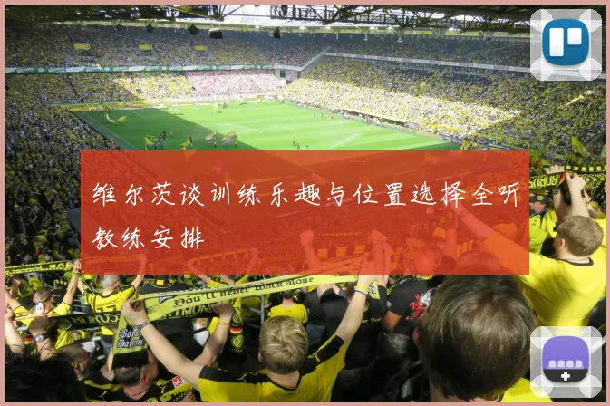 维尔茨谈训练乐趣与位置选择全听教练安排